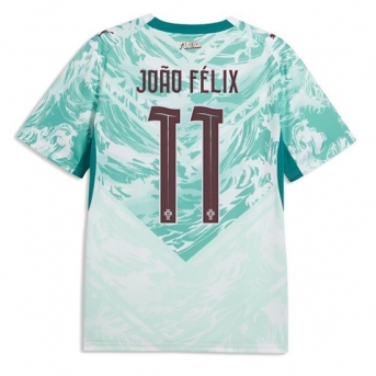 Billige Fotballdrakt Portugal Joao Felix #11 Replika Bortedrakt VM 2026 Kortermet